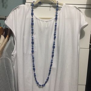 Royal blue necklace